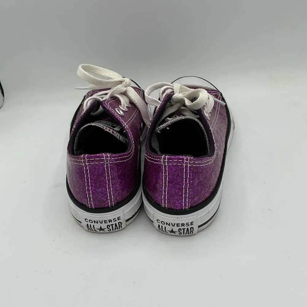 Converse Chuck Taylor All Star Ox Coated Purple Glitter size 1